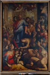 Christus heilt den Aussätzigen